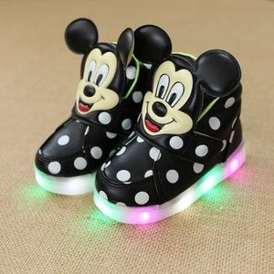 Kids Mickey Mouse Tennis Shoes